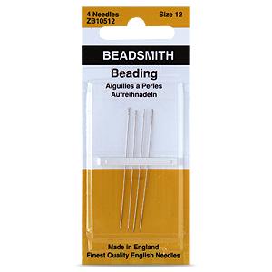 Buy 4 English beading needle size 12 (1)