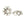 Beads wholesaler Bead caps metal silver finish 5.5mm (10)