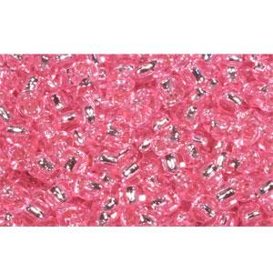 Buy cc38 - Toho beads 11/0 silver-lined pink (10g)