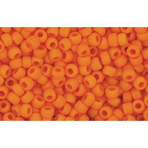 cc42df - Toho beads 11/0 opaque frosted cantelope (10g)