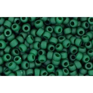 Buy cc47hf - Toho beads 11/0 opaque frosted pine green (10g)