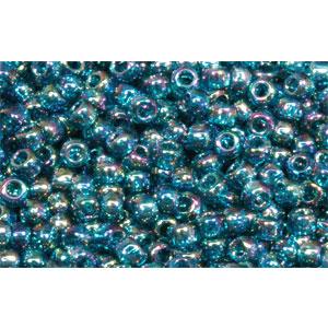 Buy cc167bd - Toho beads 11/0 trans-rainbow teal (10g)