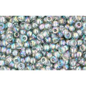 Buy cc176 - Toho beads 11/0 transparent rainbow black diamond (10g)