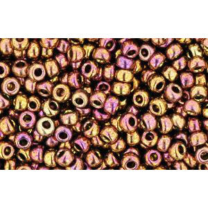 Buy cc514 - Toho beads 11/0 galvanized gypsy gold (10g)