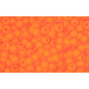 cc10bf - Toho beads 11/0 transparent frosted hyacinth orange(10g)