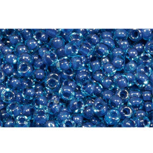 cc932 - Toho beads 11/0 aqua/capri lined (10g)