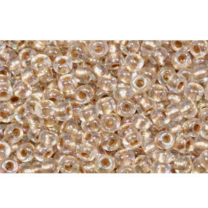 Buy cc994 - Toho beads 11/0 gold lined rainbow crystal (10g)