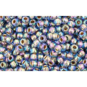 Buy cc997 - Toho beads 11/0 gold lined rainbow light sapphire (10g)