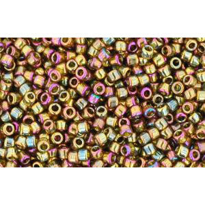 Buy cc459 - Toho beads 15/0 gold lustered dark topaz (5g)