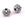 Beads wholesaler Round Beads Ethnic Baroque Antique Silver - 10mm Hole: 2.5mm (2)