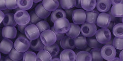 Buy cc19f - Toho beads 6/0 transparent frosted sugar plum (10g)