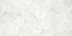 cc1f - Toho beads 6/0 transparent frosted crystal (10g)