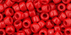 Buy cc45 - Toho beads 6/0 opaque pepper red (10g)