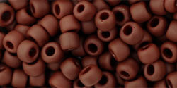 cc46f - Toho beads 6/0 opaque frosted oxblood (10g)