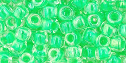 cc805 - toho beads 6/0 luminous neon green (10g)