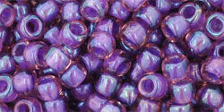 Buy cc928 - Toho beads 6/0 rainbow rosaline/opaque purple lined (10g)