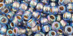 Buy cc997 - Toho beads 6/0 gold lined rainbow light sapphire (10g)