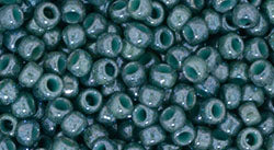 Buy cc1207 - toho beads 8/0 marbled opaque turquoise/blue (10g)