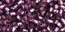 cc2219 - Toho beads 8/0 silver lined light grape (10g)