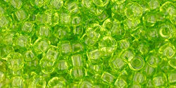 Buy cc4 - Toho beads 8/0 transparent lime green (10g)