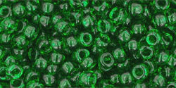 cc7b - Toho beads 8/0 transparent grass green (10g)