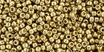 ccPF592 - Toho Beads 11/0 Round Galvanized Golden Fleece (10gr)