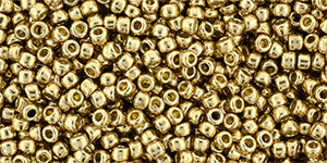Buy ccPF592 - Toho Beads 11/0 Round Galvanized Golden Fleece (10gr)