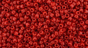 Buy cc45a - Toho beads 15/0 opaque cherry (5g)