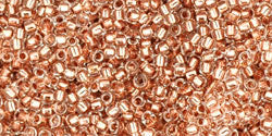 cc740 - Toho beads 15/0 copper lined crystal (5g)