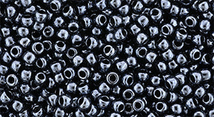 cc81 - Toho beads 15/0 metallic hematite (5g)
