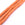 Beads wholesaler Heishi bead 6x0.5-1mm - pumpkin orange polymer clay (1 strand - 39cm)