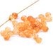 Faceted Rondelle Donut Beads Glass Citrine - 8x5mm (32)