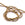 Beads Retail sales Round glass bead 2mm bronze gold - Hole: 0.6mm (1 strand = 35cm)
