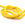 Beads wholesaler Donut rondelle glass bead yellow - 6x4mm - Hole: 1mm (1 strand-40cm)