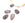 Beads wholesaler Labradorite Drop Faceted Bead Pendant 9-13x6-7mm- Hole: 0.7mm (1)