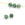 Beads Retail sales Drop bead Pendants Faceted GREEN strawberry Quartz - 6-7mm - Hole: 0.9mm (5)