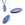 Beads wholesaler Kyanite Drop Pendant 25x10x4mm - Hole: 0.8mm (1)