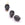 Beads wholesaler Bead Skull Imitation Hematite 10x8mm - Hole: 1mm (2)