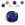 Beads wholesaler Square pendant faceted lapis lazuli - 11x11mm - hole: 1mm (1)