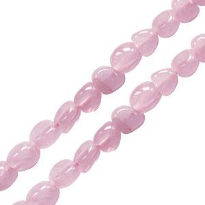 Buy Rose quartz nugget beads 4x6mm strand (1)