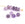 Beads Retail sales Amethyst Beads Faceted rondelle 8x5mm - Hole: 1mm (5)