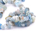 Chip Beads Aquamarine 6-10mm - hole: 1mm (1)