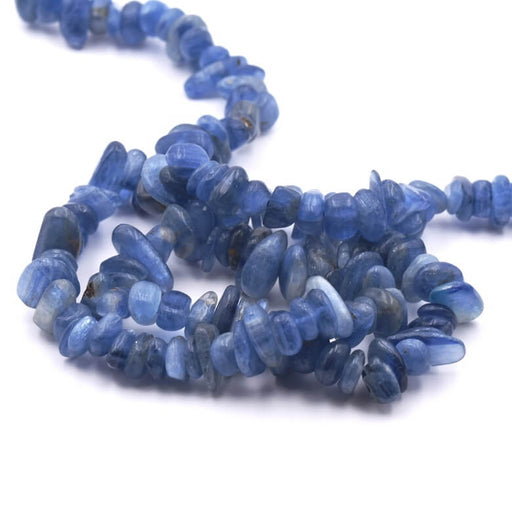 Buy Chips beads Cyanite 5-10mm - hole: 0,8mm (1 strand 38cm)
