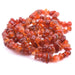 Chips Beads rounded Carnelian 11x6mm - Hole: 0.8mm (1 strand 85cm )