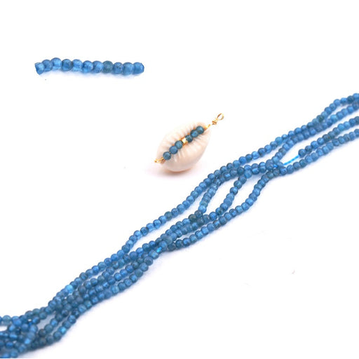 Buy Round Bead Apatite 2mm - Hole: 0.5mm (1 Strand - 38cm)