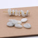 Heishi Beads slice Polished Moonstone 14x9mm (10)