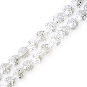 Buy Crackled crystal quartz round beads 4mm strand (1)