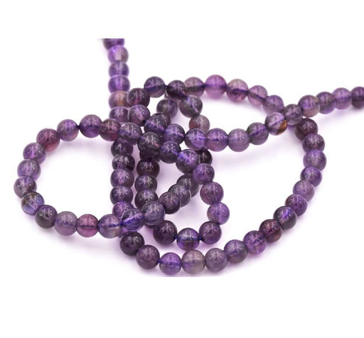 Buy Bead Round in IOLITE 4.5mm by strand - 0.5mm Hole (1 strand)