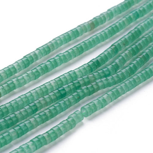 Buy Heishi Beads Rondelle Aventurine 4x2,5mm - Strand 38cm (1 strand)