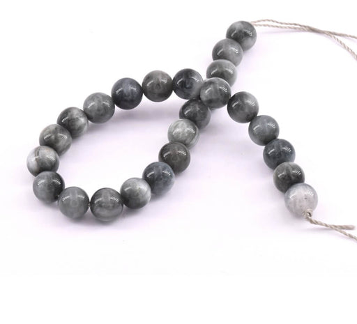 Buy Eagle Eye Quartz Round Beads 8mm - thread 19cm (1)
